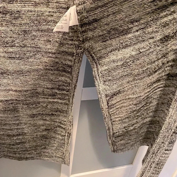 Talbots‎ Lightweight Duster Marled Black/White 4 Seasons Versatile Women’s Small - Picture 8 of 10